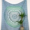 Tapestry Ombre Mandala turquoise - large