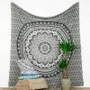 Tapestry Ombre Mandala black grey