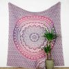 Tapestry Ombre Mandala purple pink large