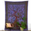 tapestry tree of life batik purple large