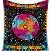 Wandtuch Sternzeichen Astro Tierzeichen Kalender batik bunt - groß 210x23 cm